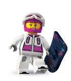 LEGO 8803-snowboarder